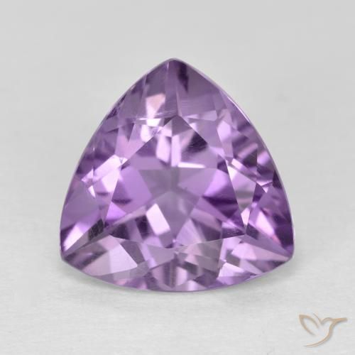 2.83ct Naturale violaceo Ametista, Taglio trillion, VS