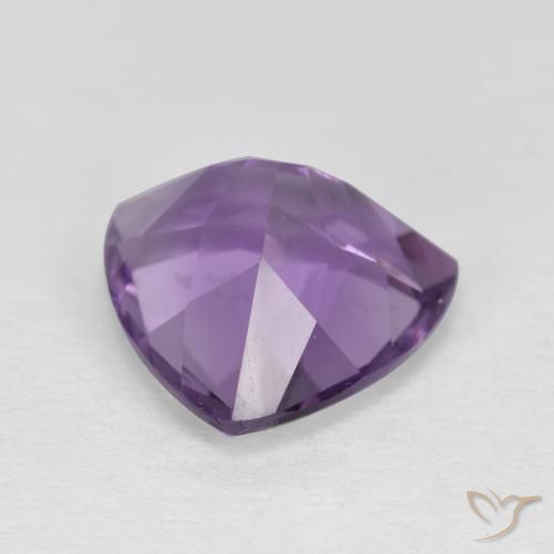 Ametista violaceo naturale da 2.83 ct, Taglio trillion, VS