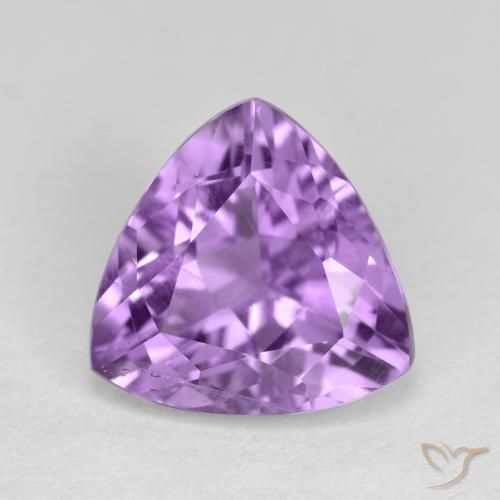 2.78ct Naturale violaceo Ametista, Taglio trillion, VS