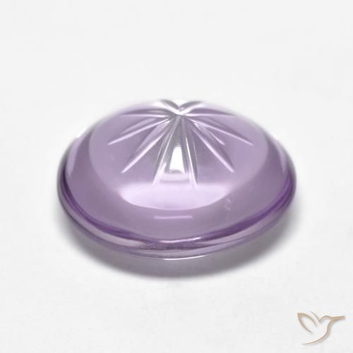 Ametista Viola medio naturale da 8.27 ct, Ovale, Trasparente