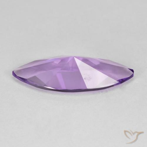 Ametista Viola scuro naturale da 2.94 ct, Taglio marquise, VVS-VS