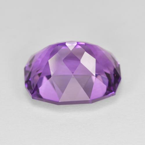 Ametista Viola medio naturale da 7.02 ct, Forma fantasia, VVS