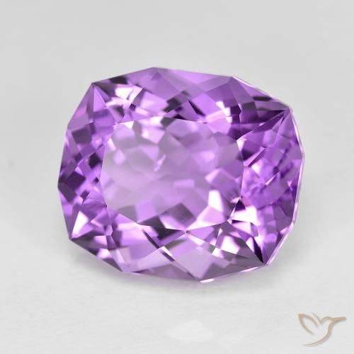 Ametista violaceo naturale da 6.92 ct, Taglio a fantasia, VVS-VS