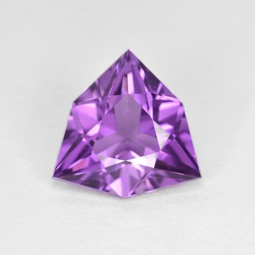 Ametista Viola medio naturale da 1.97 ct, Forma fantasia, VVS-VS