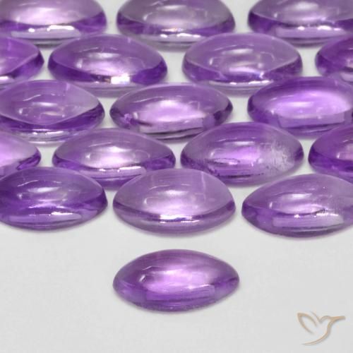 Ametista Viola Rosato Medio naturale da 0.19 ct, Taglio marquise, Trasparente