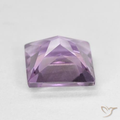 Ametista violaceo naturale da 1.53 ct, Quadrato, VS
