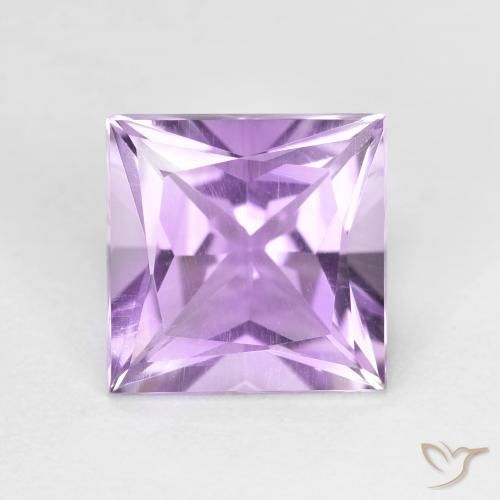 Ametista Iris Violetta naturale da 2.11 ct, Quadrato, VS