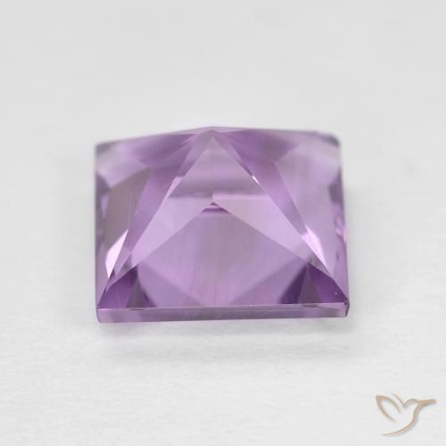 Ametista Viola tendente al rosa naturale da 2.30 ct, Quadrato, VS