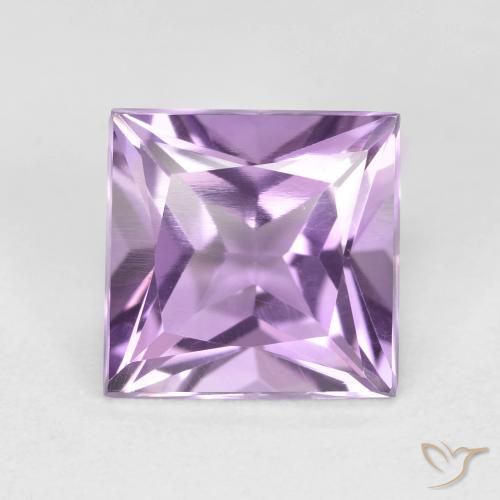 2.23ct Naturale violaceo Ametista, Quadrato, VVS-VS