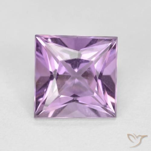 1.96ct Naturale violaceo Ametista, Quadrato, VVS-VS
