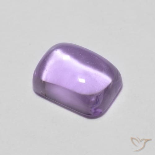 Ametista Viola chiaro naturale da 1.25 ct, Ottagonale / Taglio smeraldo, Trasparente