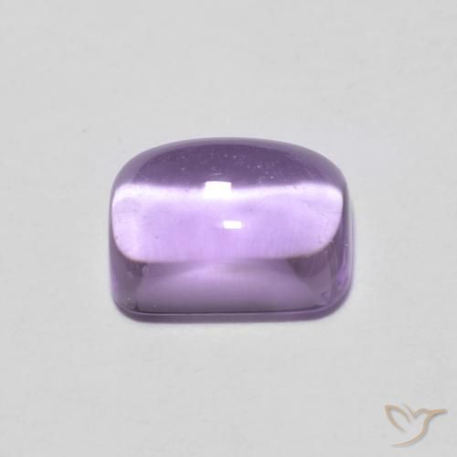 Ametista Viola chiaro naturale da 1.25 ct, Ottagonale / Taglio smeraldo, Trasparente