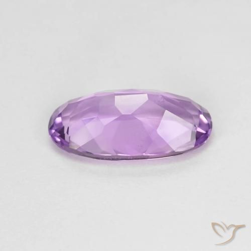 Ametista Viola rosato chiaro naturale da 2.51 ct, Ovale, VS