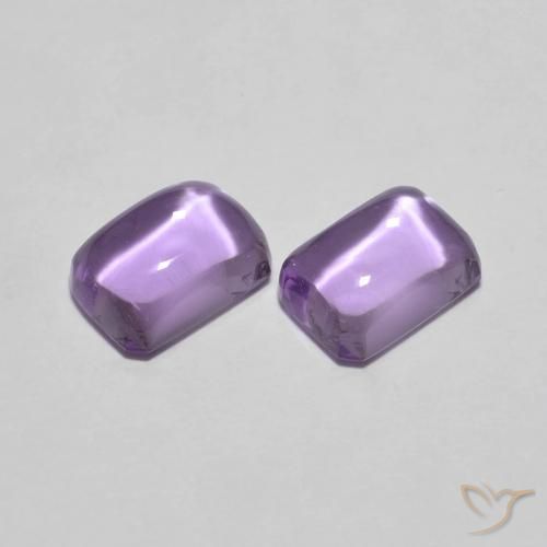 Gemme di Ametista Viola medio naturale da 2.24 ct, Ottagonale / Taglio smeraldo, Trasparente