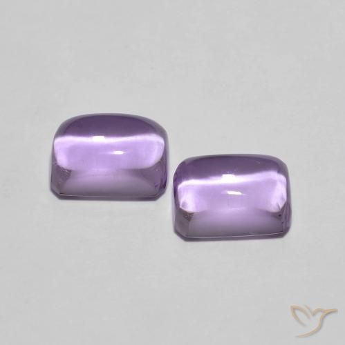 Gemme di Ametista Viola medio naturale da 2.24 ct, Ottagonale / Taglio smeraldo, Trasparente