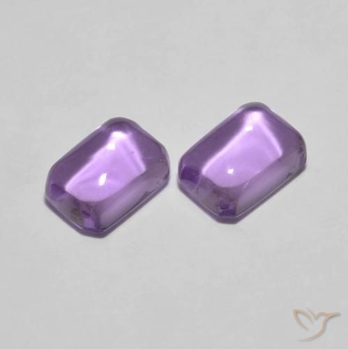 Gemme di Ametista Iris Violetta naturale da 2.38 ct, Ottagonale / Taglio smeraldo, Trasparente