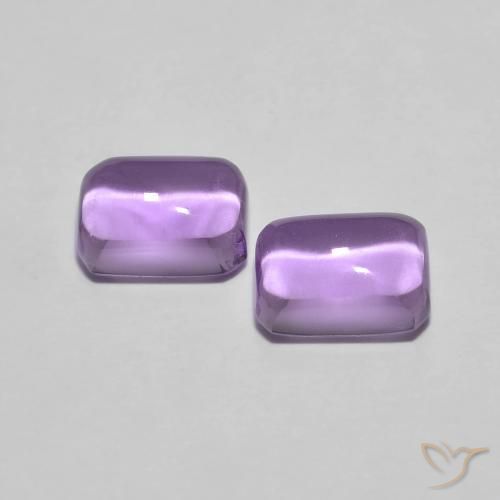 Gemme di Ametista Iris Violetta naturale da 2.38 ct, Ottagonale / Taglio smeraldo, Trasparente