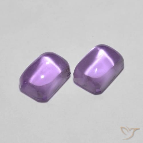 Gemme di Ametista Viola medio naturale da 2.68 ct, Ottagonale / Taglio smeraldo, Trasparente