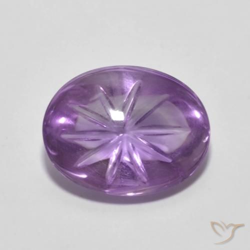 4.82ct Naturale Iris Violetta Ametista, Ovale, Trasparente