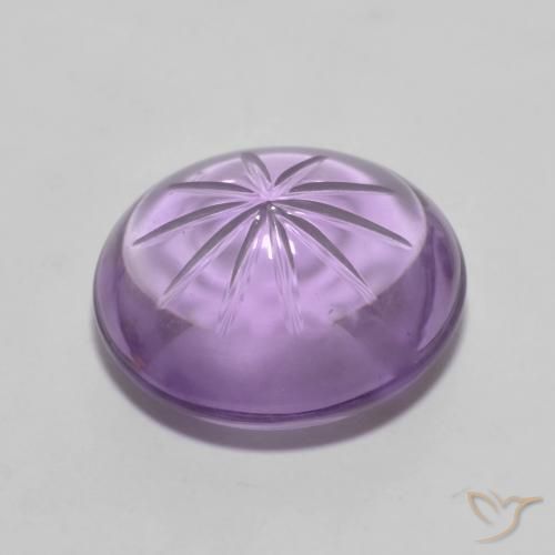 Ametista Viola Intenso naturale da 6.64 ct, Ovale, Trasparente