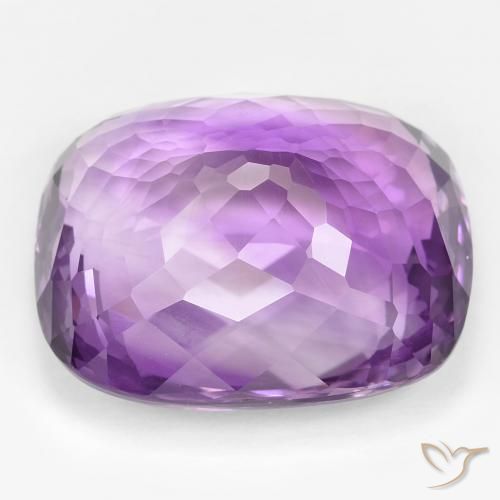 Ametista Viola medio naturale da 45.20 ct, Cuscino, VVS-VS