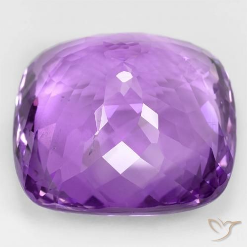 Ametista Viola Intenso naturale da 70.78 ct, Cuscino, VS