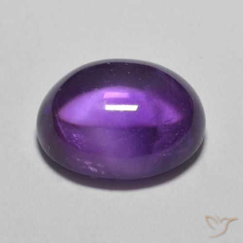 Ametista Medium Light-Violet naturale da 3.60 ct, Ovale, Trasparente