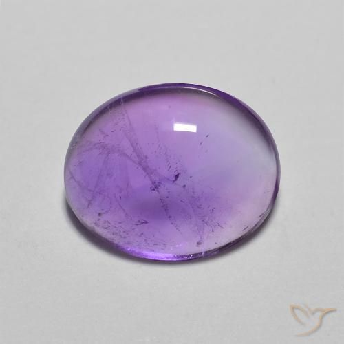2.51ct Naturale Medium Light-Violet Ametista, Ovale, Trasparente