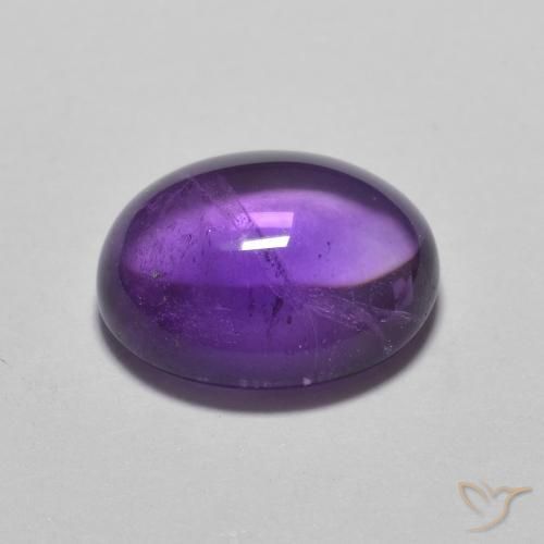 Ametista Medium Light-Violet naturale da 2.51 ct, Ovale, Trasparente