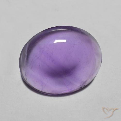 Ametista Viola medio naturale da 2.82 ct, Ovale, Trasparente