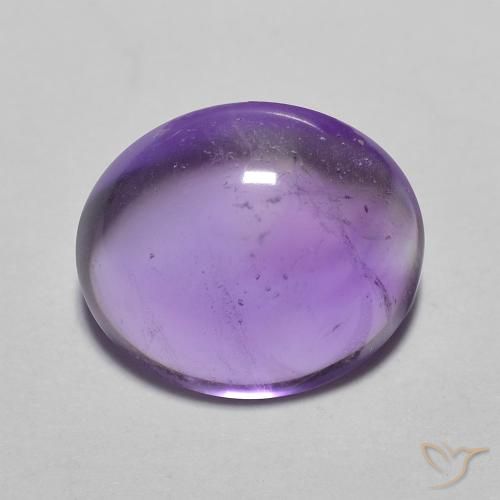 3.54ct Naturale Viola Intenso Ametista, Ovale, Trasparente