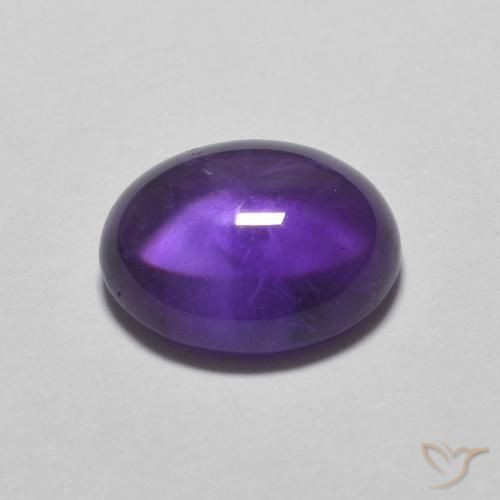 Ametista Medium Light-Violet naturale da 2.45 ct, Ovale, Trasparente