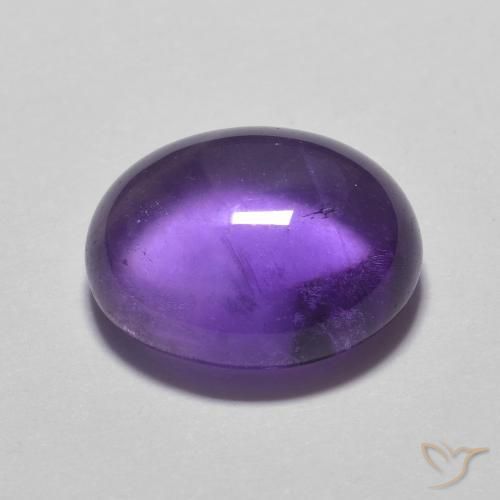 Ametista Viola tendente al rosa naturale da 3.55 ct, Ovale, Trasparente