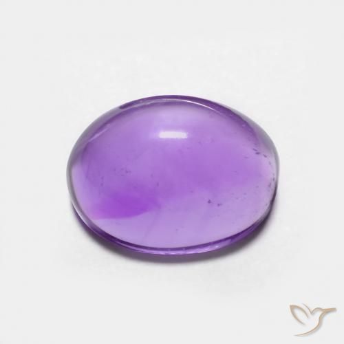 3.09ct Naturale Viola medio Ametista, Ovale, Trasparente
