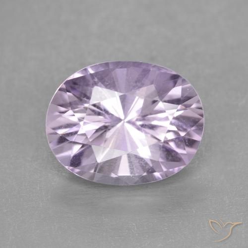 2.82ct Naturale Viola chiaro Ametista, Ovale, VVS