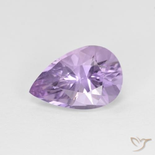 2.35ct Naturale Viola Iris Chiaro Ametista, Forma a pera, VVS