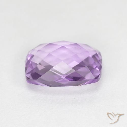 Ametista Viola tendente al rosa naturale da 2.78 ct, Cuscino, VVS