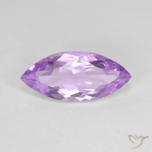 Ametista Viola tendente al rosa naturale da 2.71 ct, Taglio marquise, VVS
