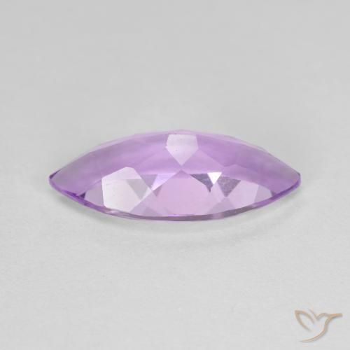 Ametista Viola tendente al rosa naturale da 2.71 ct, Taglio marquise, VVS