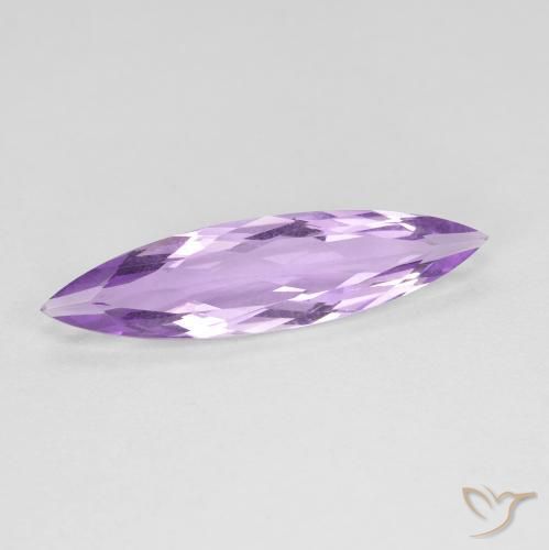 Ametista Iris Violetta naturale da 2.05 ct, Taglio marquise, VVS-VS