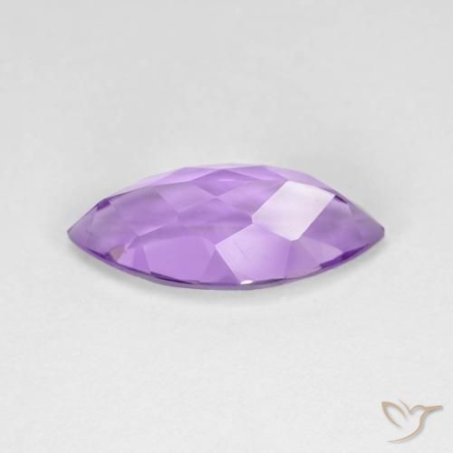 Ametista violaceo naturale da 3.01 ct, Taglio marquise, VVS