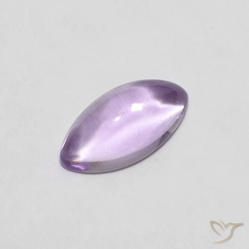 1.06ct Naturale Iris Violetta Ametista, Taglio marquise, Trasparente