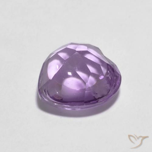 Ametista Iris Violetta naturale da 1.97 ct, Cuore, Trasparente