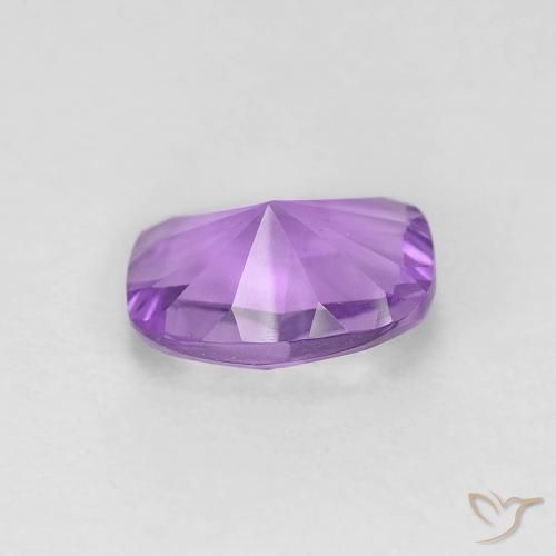 Ametista Viola tendente al rosa naturale da 1.10 ct, Cuscino, VVS