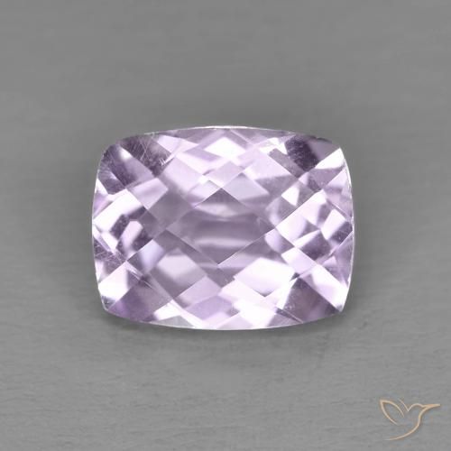 2.02ct Naturale Viola rosato chiaro Ametista, Cuscino, VVS