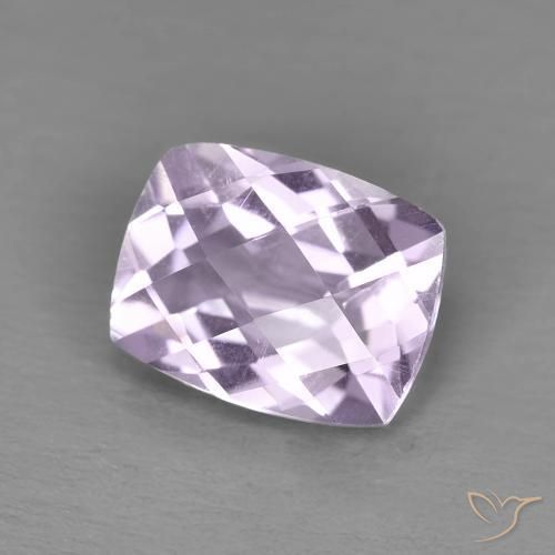 Ametista Viola rosato chiaro naturale da 2.02 ct, Cuscino, VVS