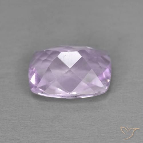 Ametista Viola rosato chiaro naturale da 2.02 ct, Cuscino, VVS