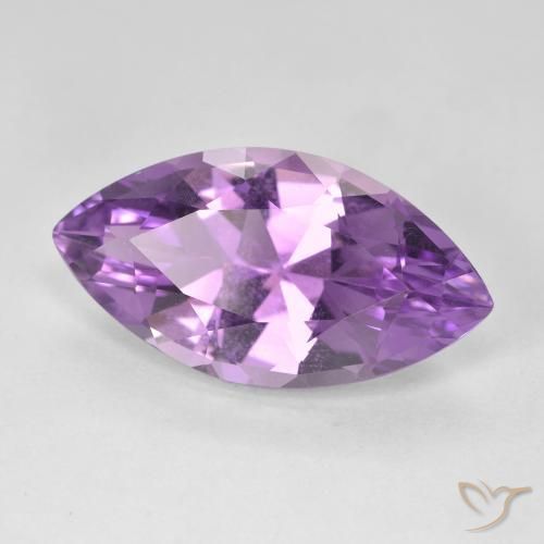 Ametista violaceo naturale da 8.53 ct, Taglio marquise, VVS