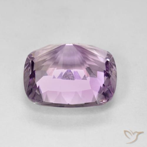 Ametista violaceo naturale da 8.76 ct, Cuscino, VVS