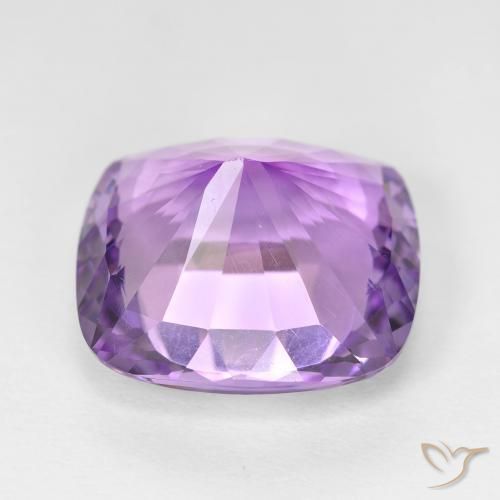 Ametista Viola Rosato Medio naturale da 8.55 ct, Cuscino, VVS